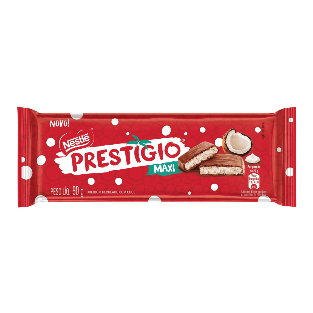 Chocolate Prestígio Maxi Nestlé 90g